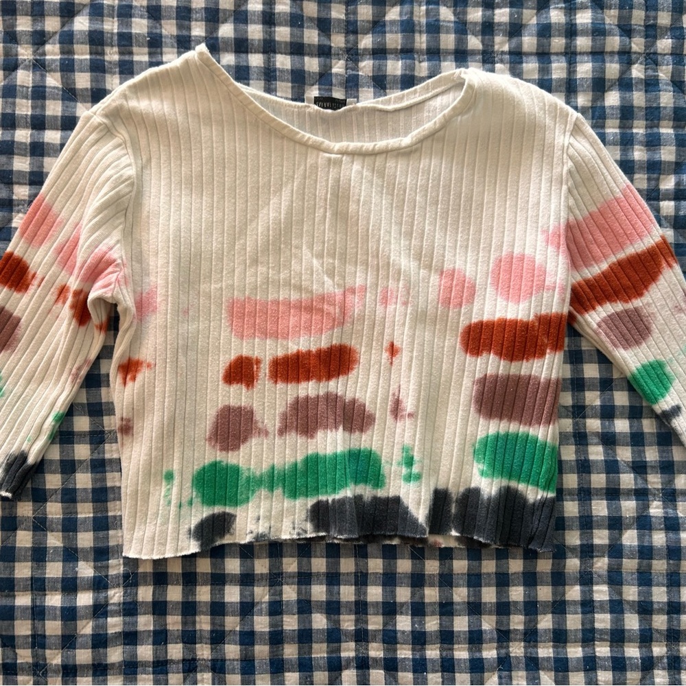 Colorful Patterned long sleeve tee